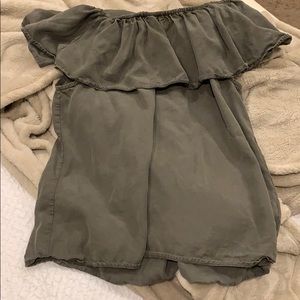 Off the shoulder ruffle blouse